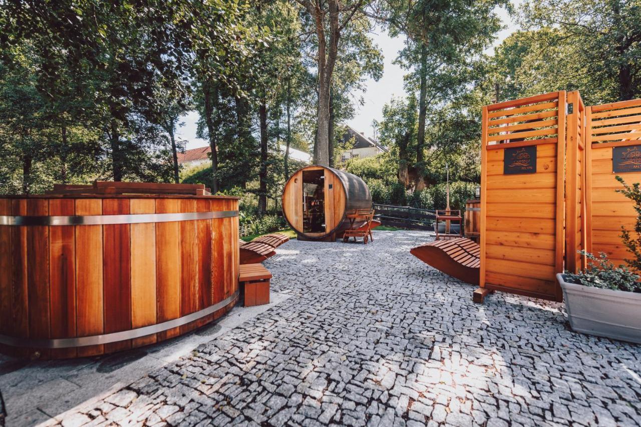 Resort Mlyn Cernovice Cernovice  Dış mekan fotoğraf